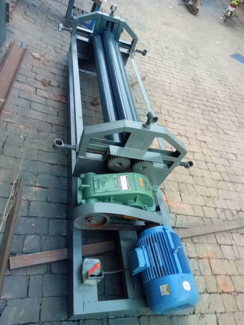 邢臺電動滾圓機大城宏泰牌手動卷圓機_機械欄目_